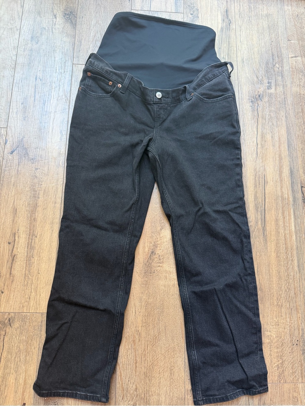 Abercrombie Maternity Ankle Straight Jean Size 28